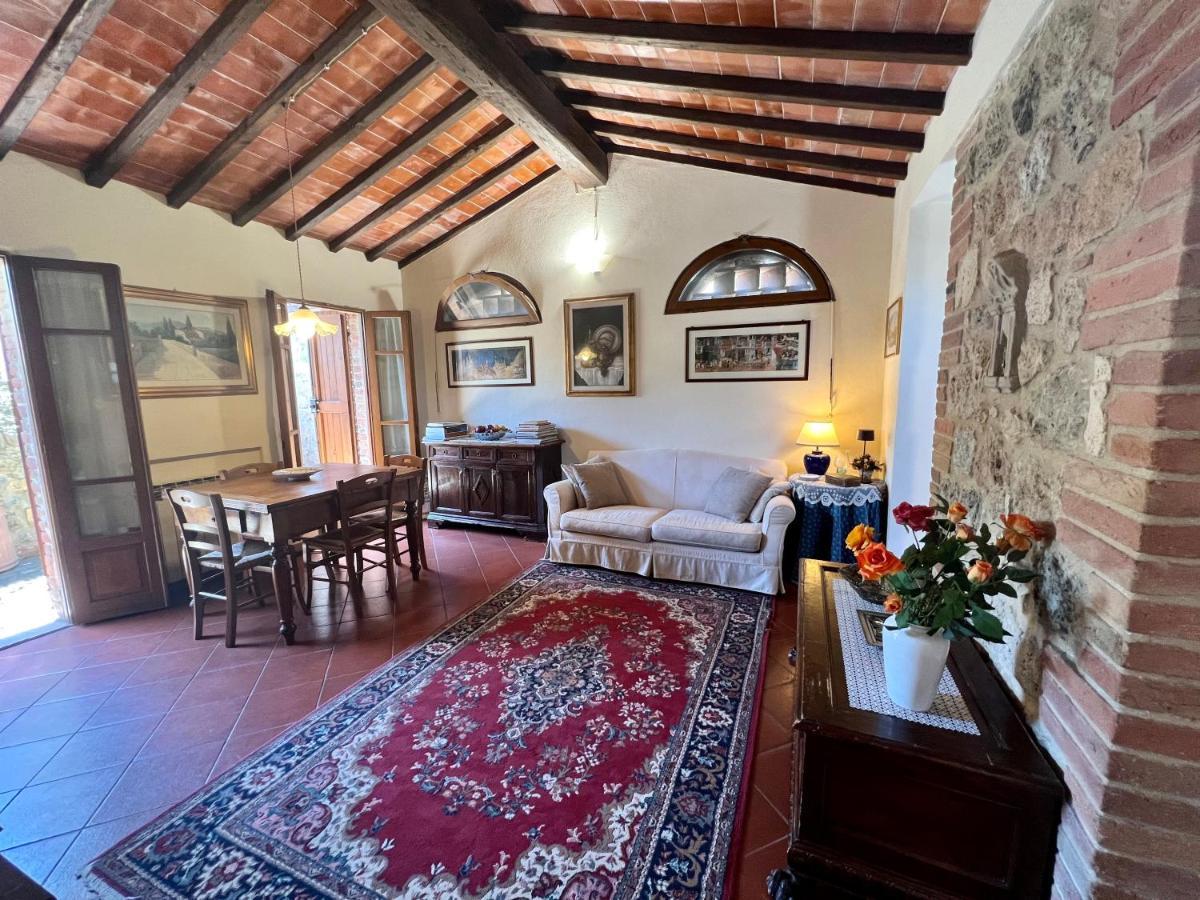 Вілла Monteriggioni Castello Екстер'єр фото